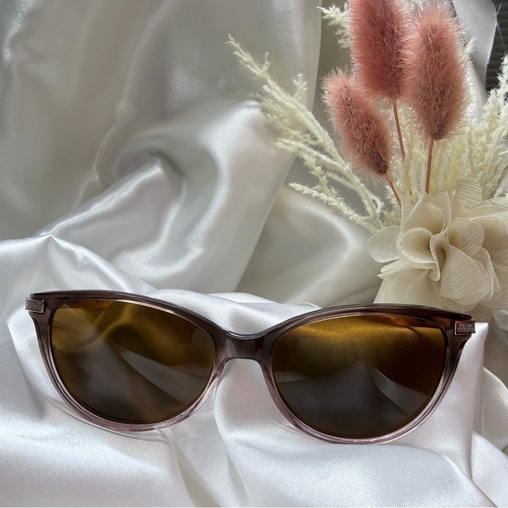 Jimmy Choo Smoky Brown Cat-Eye Frames Only